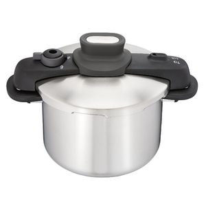 ΚΑΣΑΡΟΛΑ ΑΤΜΟΥ-TEFAL PRESSURE COOKER SECURE COMPACT 8 LTR