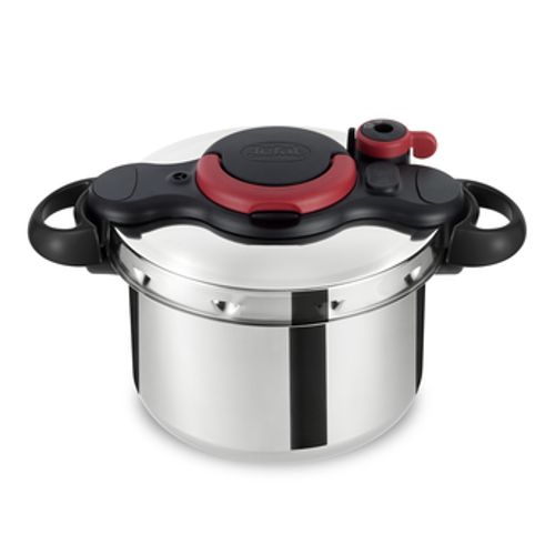 ΚΑΣΑΡΟΛΑ ΑΤΜΟΥ-TEFAL PRESSURE COOKER CLIPSO MINUT EASY 6 LTR 