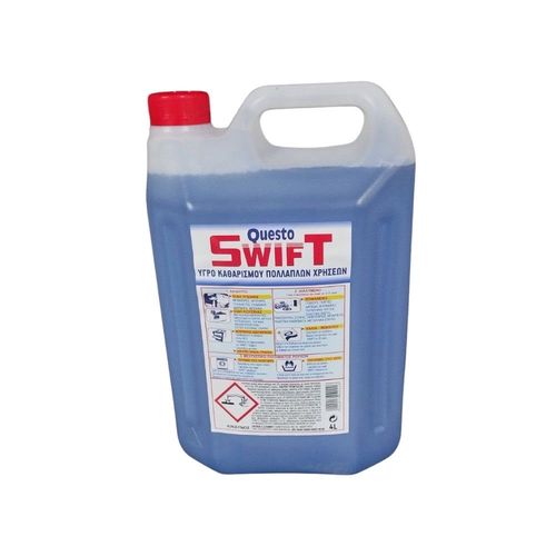 ΥΓΡΟ ΚΑΘΑΡΙΣΜΟΥ ΠΟΛΛΑΠΛΩΝ ΧΡΗΣΕΩΝ 4 ΛΤΡ QUESTO SWIFT