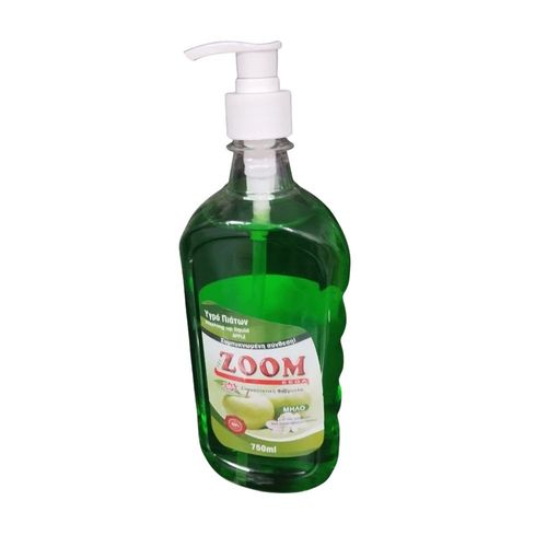 ΥΓΡΟ ΠΙΑΤΩΝ ΖΟΟΜ Ο,750 ΛΤΡ ΠΡΑΣΙΝΟ ΜΗΛΟ